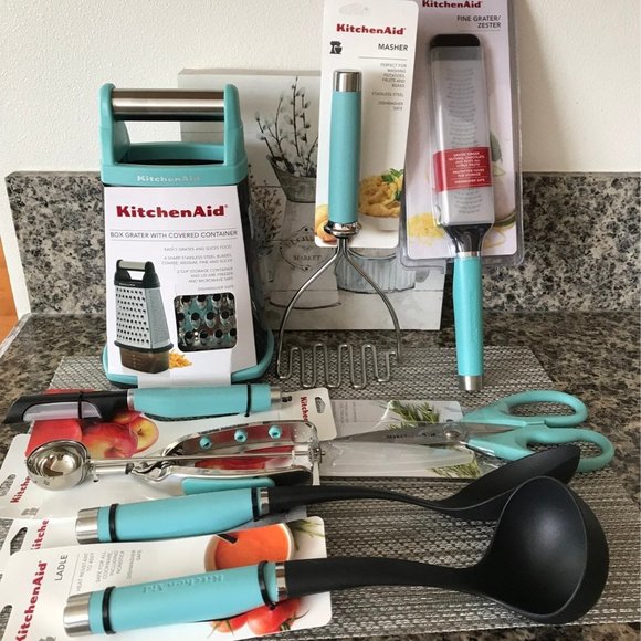 8 pc KITCHENAID UTENSILS LOT NEW NOC - Picture 1 of 12
